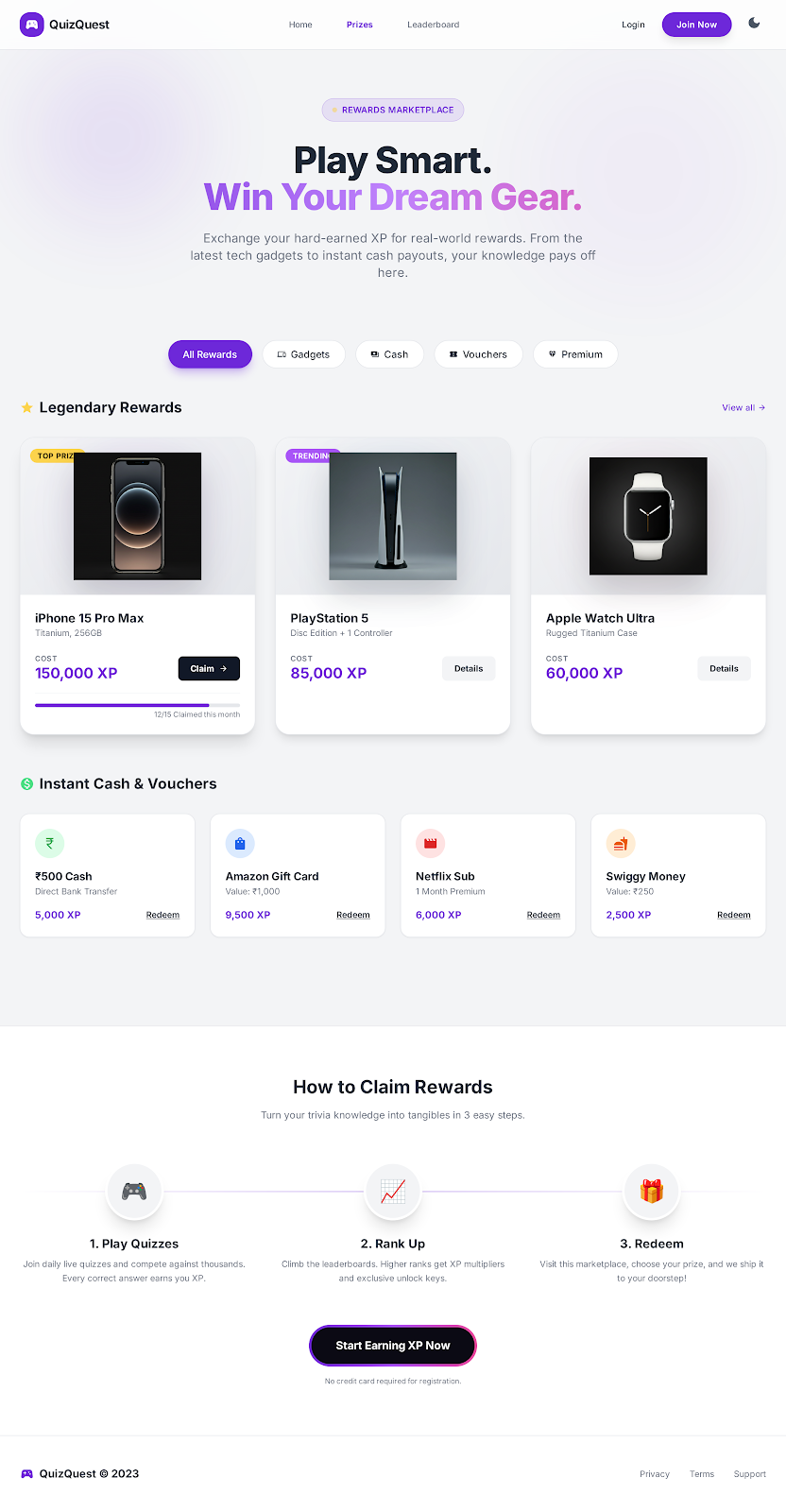 46. Prizes Marketplace Preview